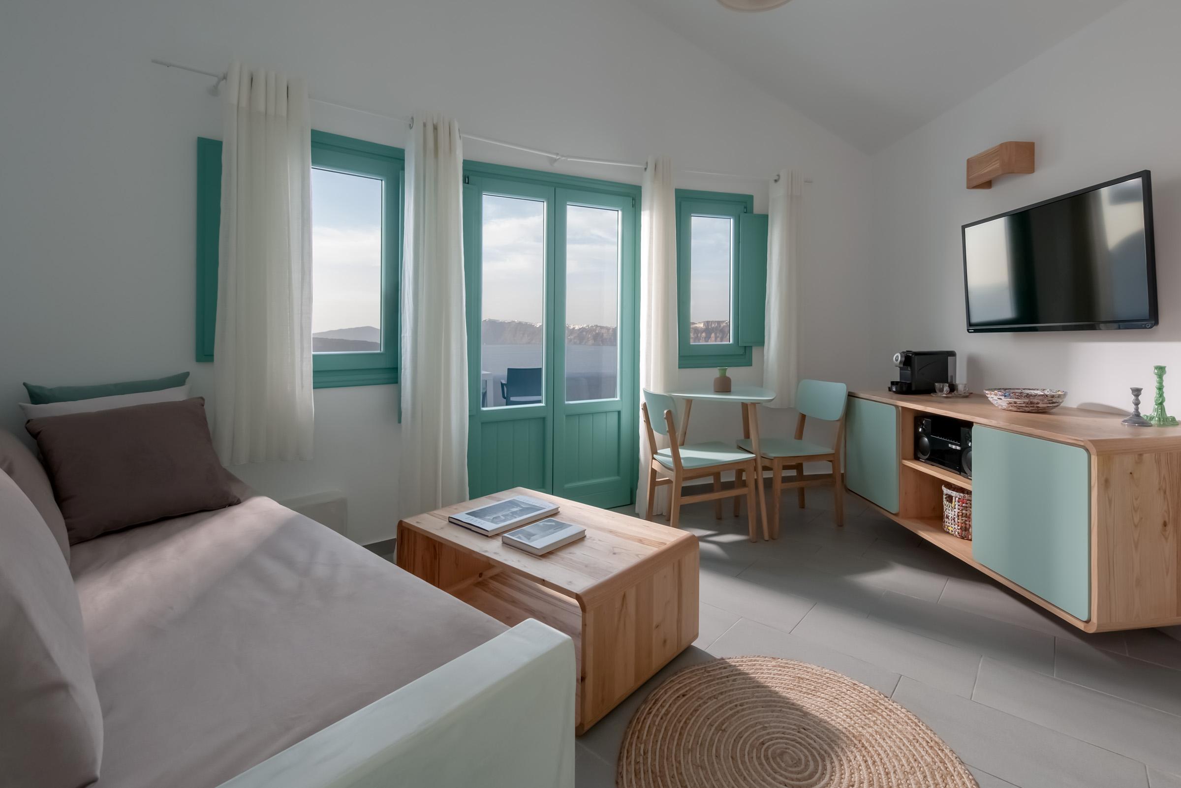 Neptune Luxury Suites Akrotírion Eksteriør bilde