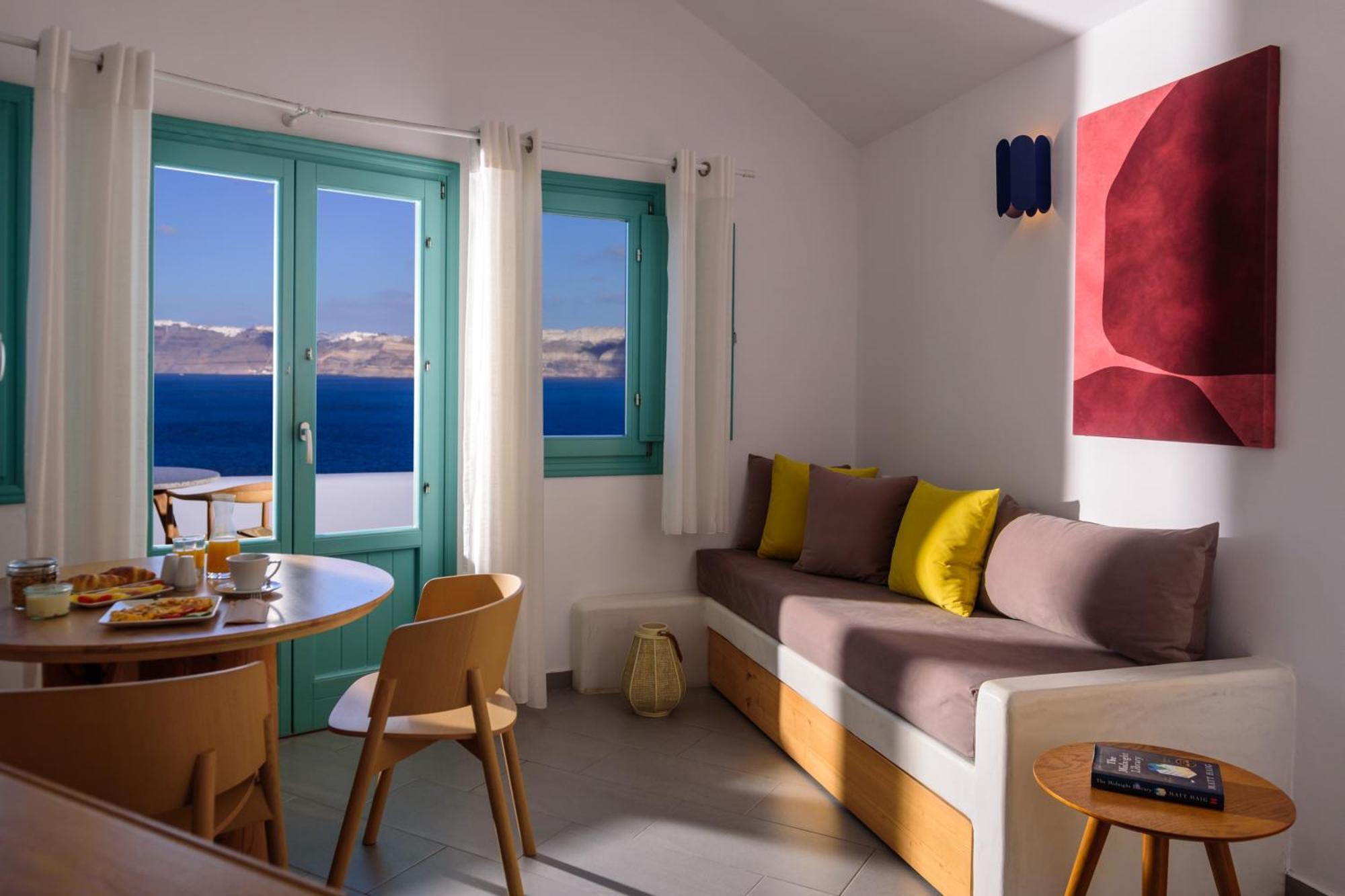 Neptune Luxury Suites Akrotírion Eksteriør bilde