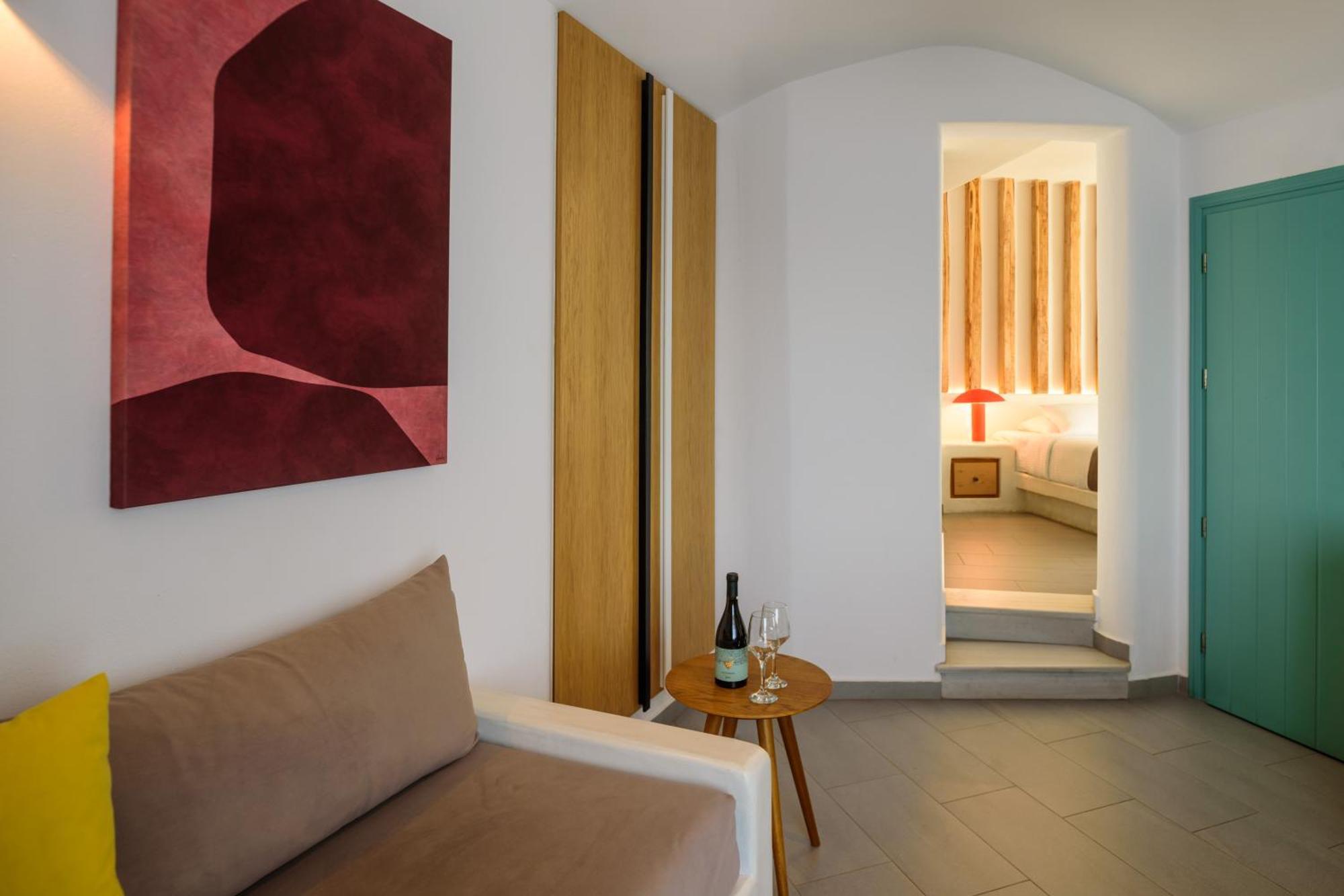 Neptune Luxury Suites Akrotírion Eksteriør bilde