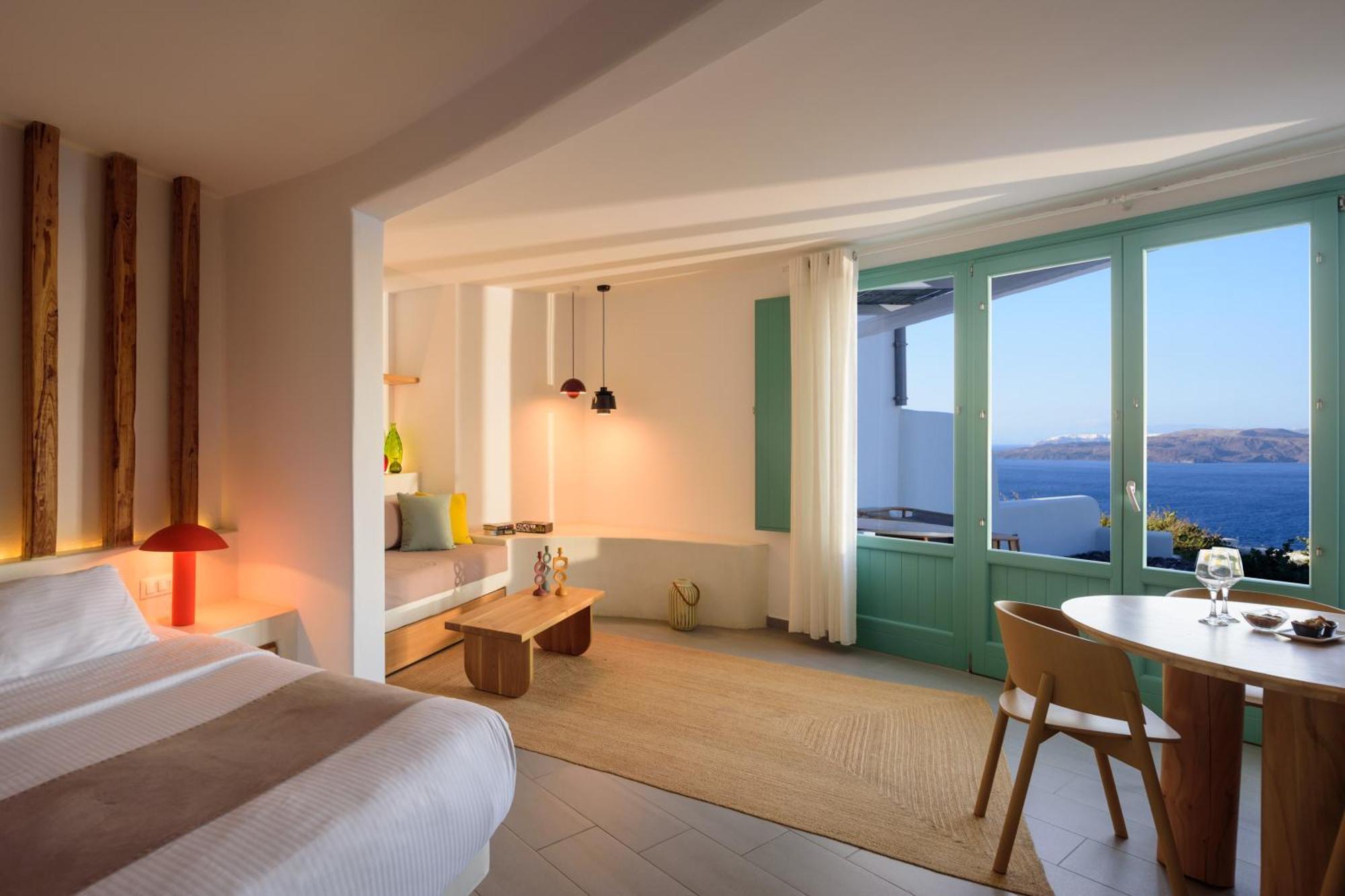 Neptune Luxury Suites Akrotírion Eksteriør bilde
