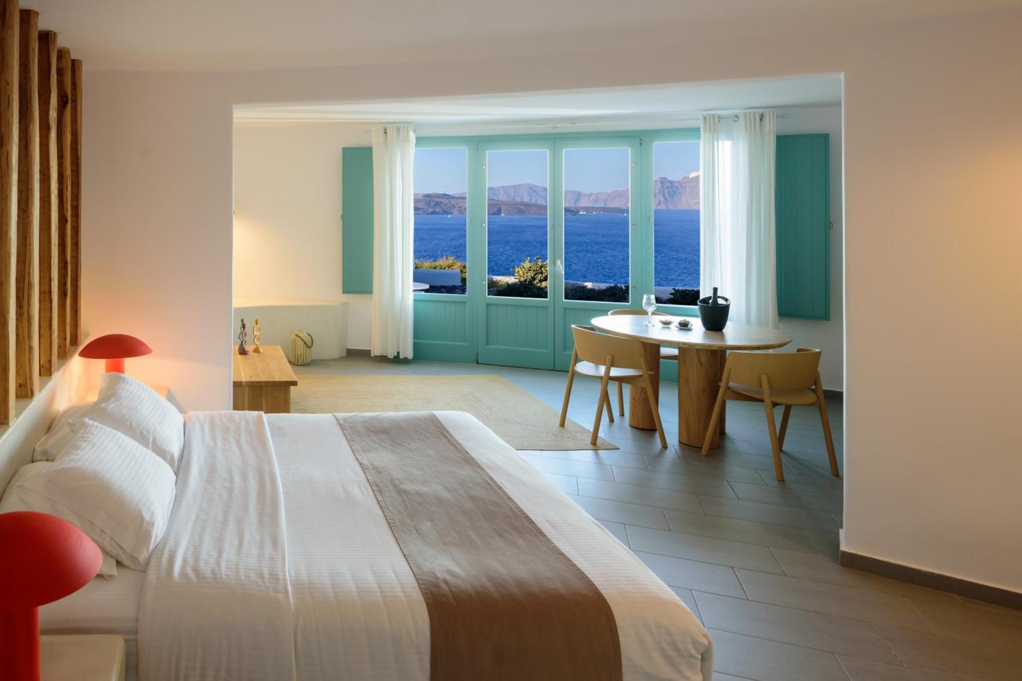 Neptune Luxury Suites Akrotírion Eksteriør bilde