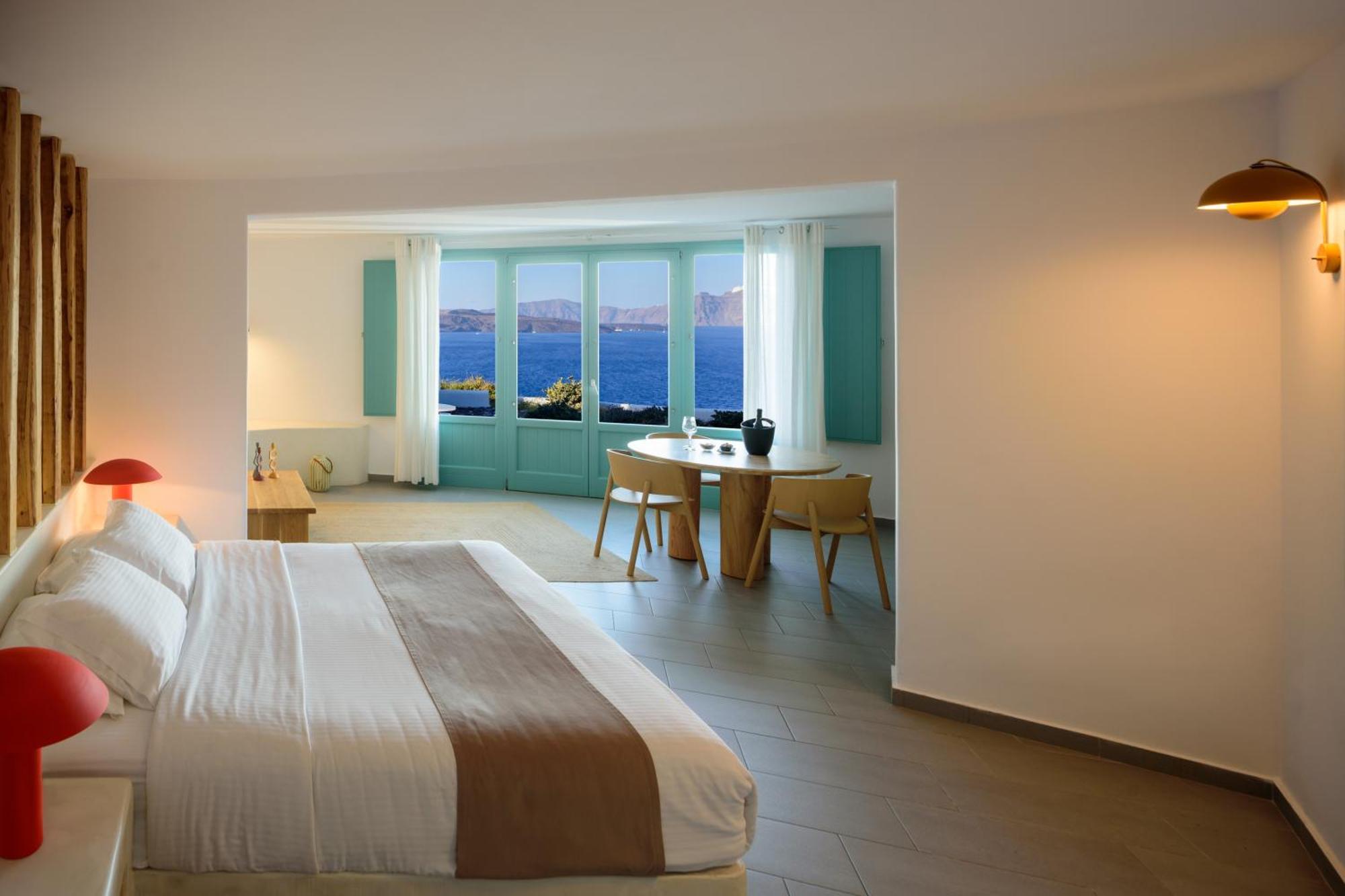 Neptune Luxury Suites Akrotírion Eksteriør bilde
