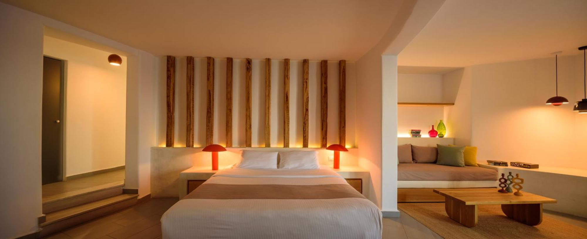 Neptune Luxury Suites Akrotírion Eksteriør bilde